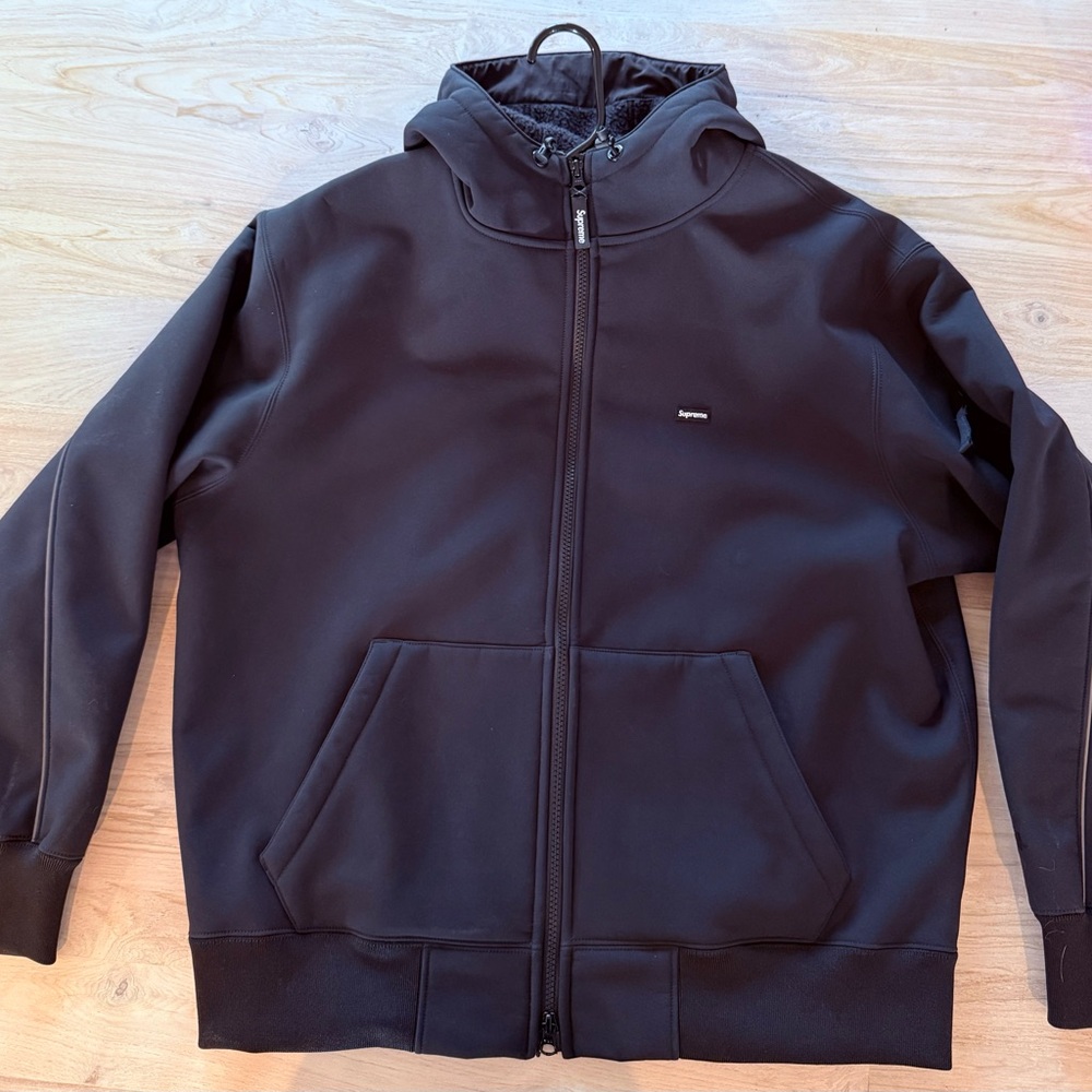 Supreme windstopper zip up hoodie